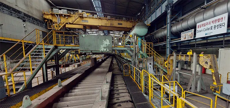 ‘SMS’ Compact Strip Process – Down Coiler